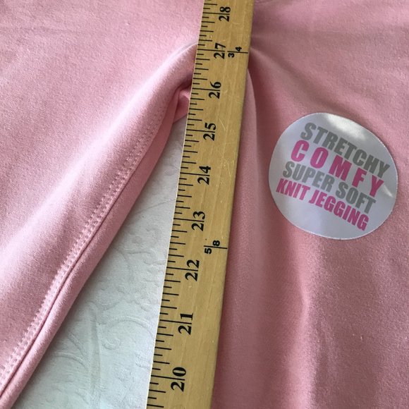 Tommy Bahama Jegging Women Size 12 Pink Mid Rise Stretch Stretch Back Pocket - Picture 7 of 13